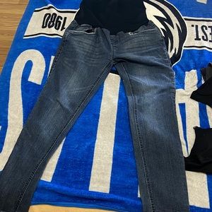 Bella vida maternity size large straight jeans